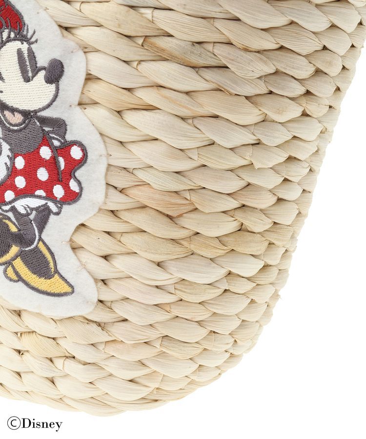 Maison de FLEUR「Minnie Mouse/フリルハンドルカゴバッグ」|ハンドバッグ|