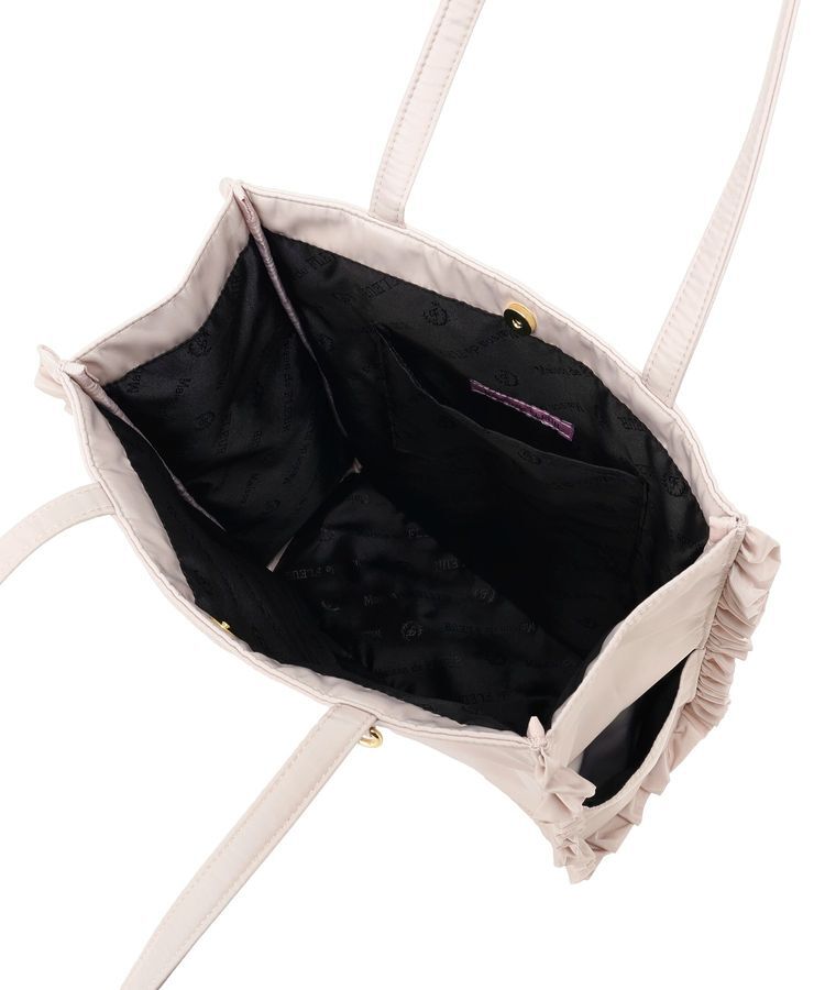 Maison de FLEUR「撥水加工フリルスクエアトートバッグ」|トートバッグ|