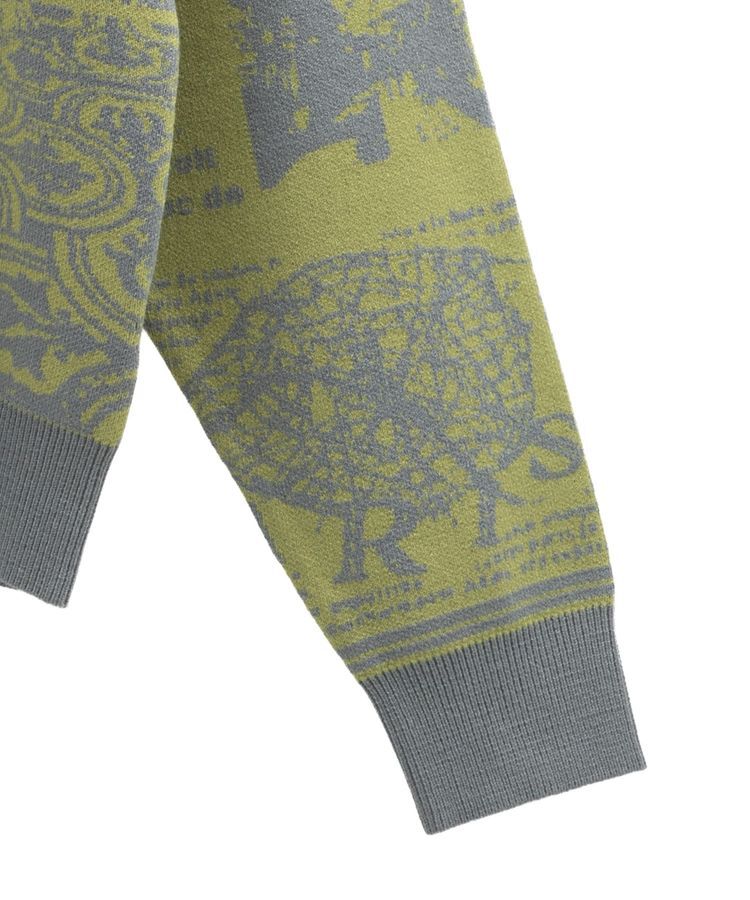 Green Parks「・furry rate ジャカードニットプルオーバー」|ニット・セーター|