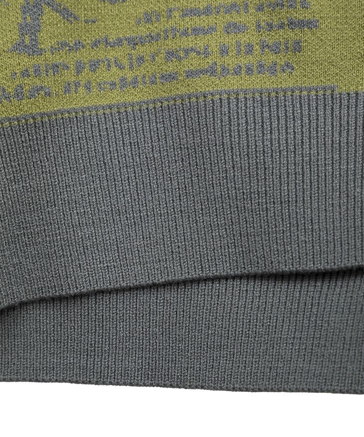 Green Parks「・furry rate ジャカードニットプルオーバー」|ニット・セーター|