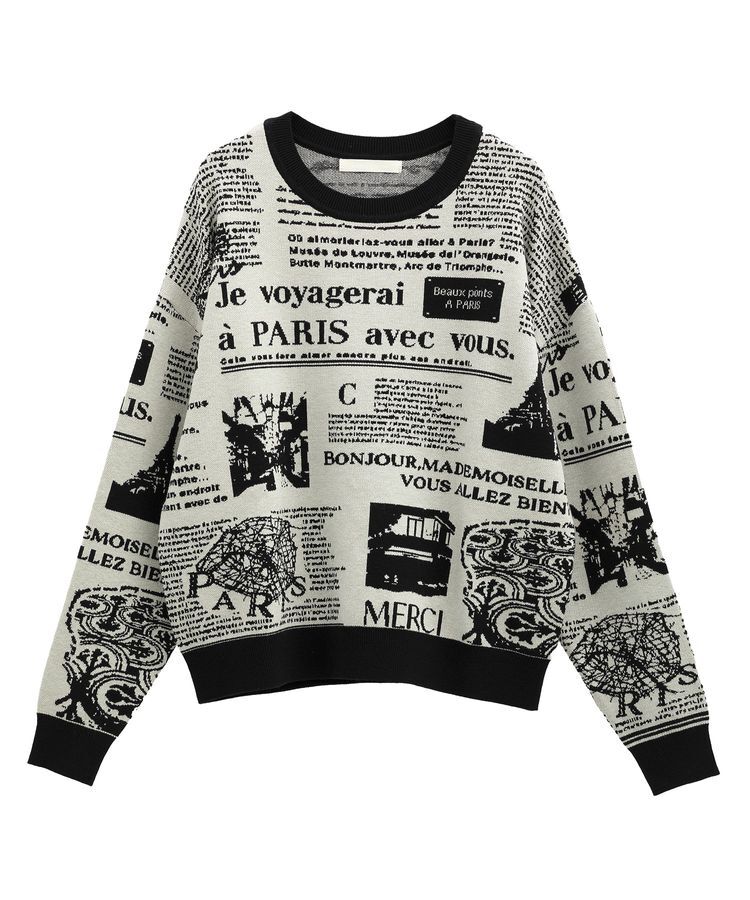 Green Parks「・furry rate ジャカードニットプルオーバー」|ニット・セーター|