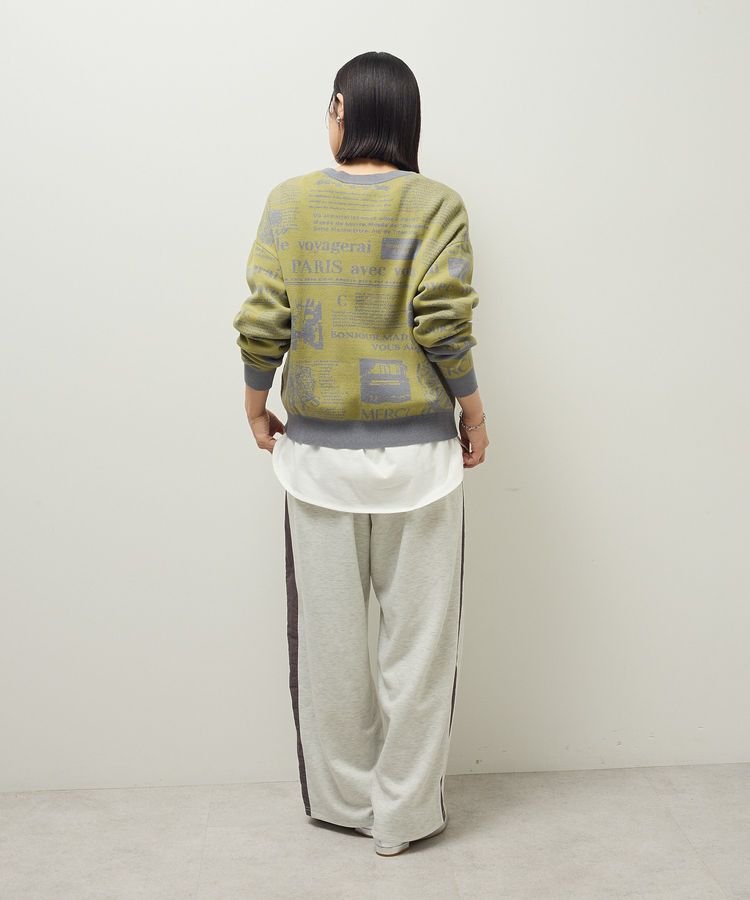 Green Parks「・furry rate ジャカードニットプルオーバー」|ニット・セーター|