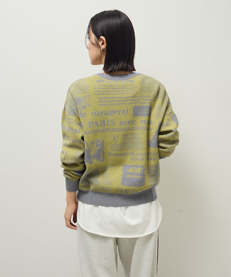 Green Parks「・furry rate ジャカードニットプルオーバー」|ニット・セーター|