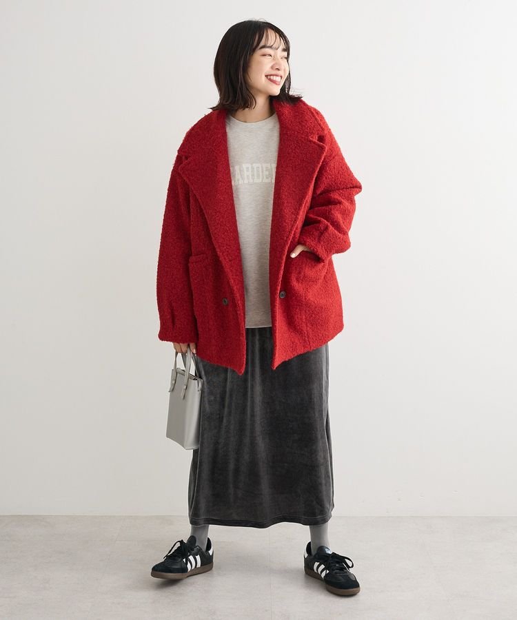 Green Parks「ベロアナロースカート」|スカート|