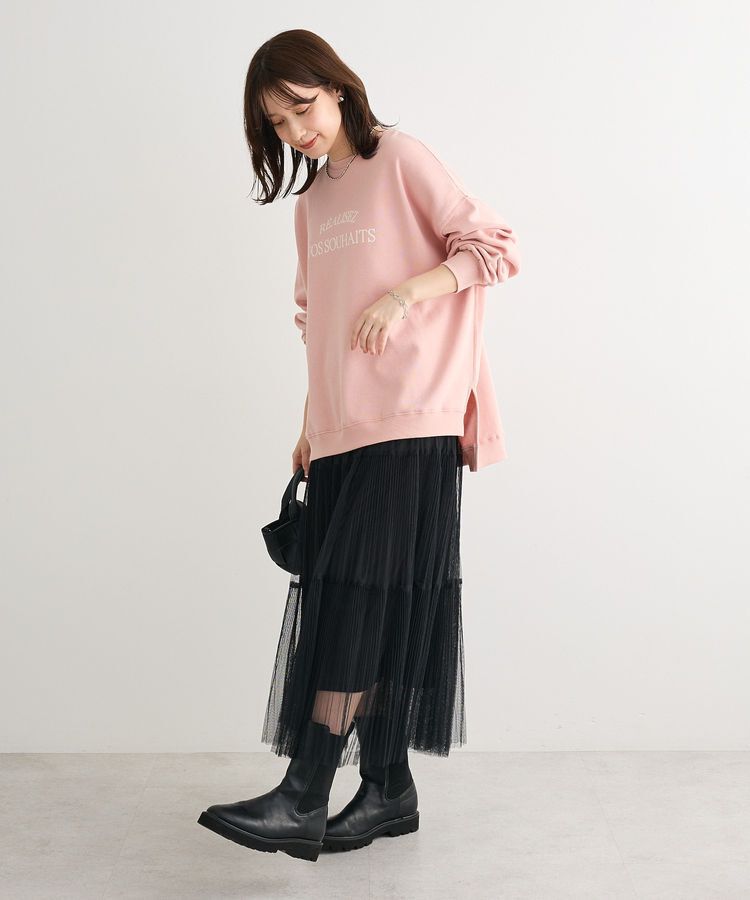 Green Parks「チュールプリーツティアードスカート」|スカート|