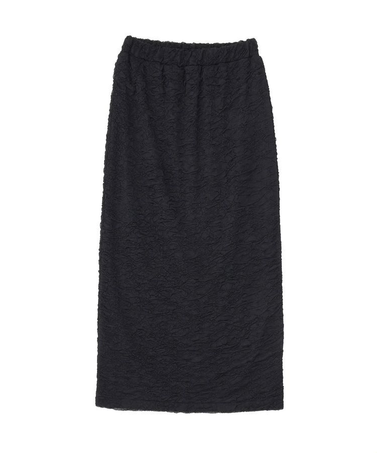 Green Parks「表面感ポコポコIラインスカート」|タイト|
