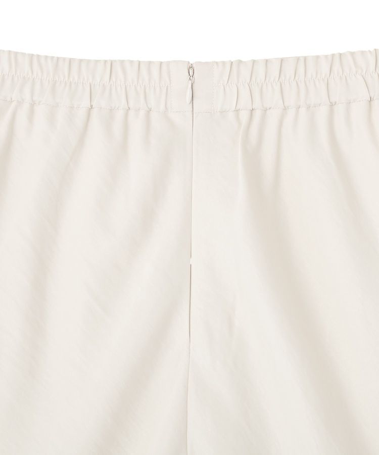 Green Parks「光沢サテンナロースカート」|タイト|