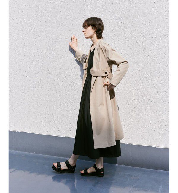 allureville「◇マルタンガルバックフレアコート」|ダッフルコート|ベージュ