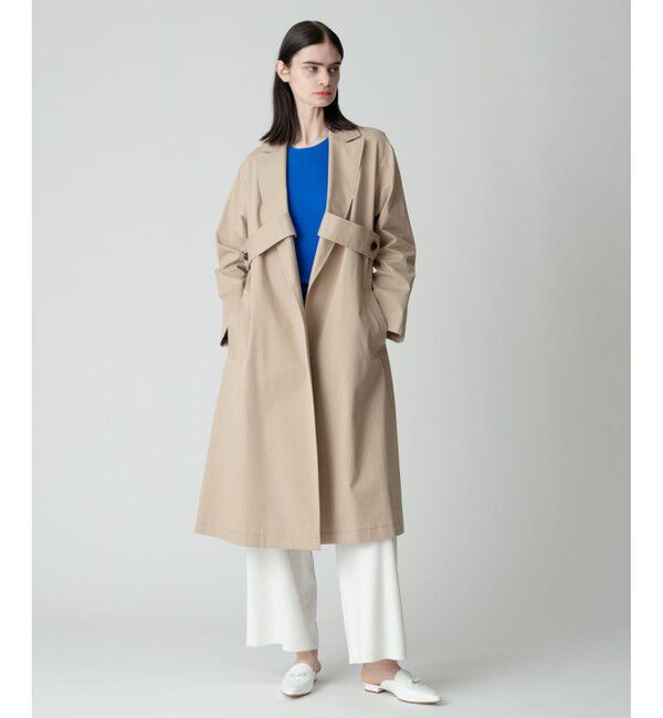 allureville「◇マルタンガルバックフレアコート」|ダッフルコート|ライトベージュ