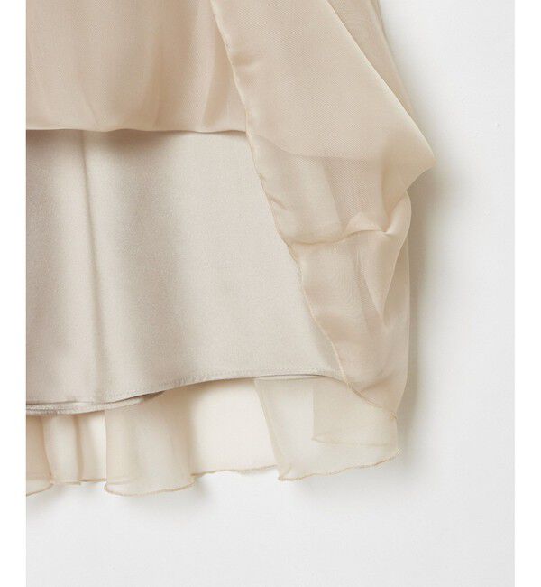 allureville「シアーランダムプリーツスカート」|スカート|