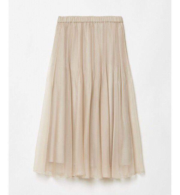 allureville「シアーランダムプリーツスカート」|スカート|