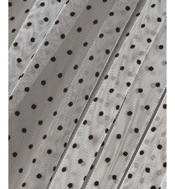 LOULOU WILLOUGHBY「【LOULOU WILLOUGHBY】ドットチュールスカート」|スカート|