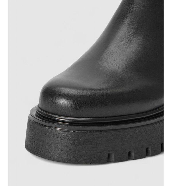 allureville「【allureville&times;CORSO ROMA 9】サイドゴアショートブーツ」|ロングブーツ|