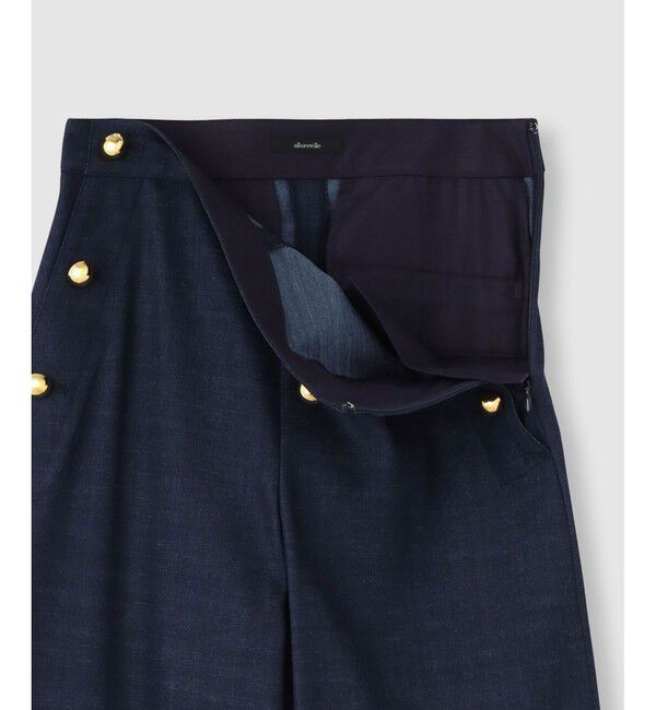 allureville「デニムライクマリンパンツ」|チノ|