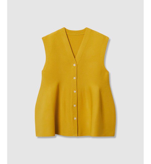 allureville「ペプラムジレ」|ニット・セーター|