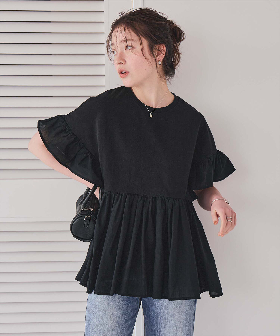 titivate「ｷﾞｬｻﾞｰﾍﾟﾌﾟﾗﾑﾄﾞｯｷﾝｸﾞﾄｯﾌﾟｽ」|Tシャツ・カットソー|