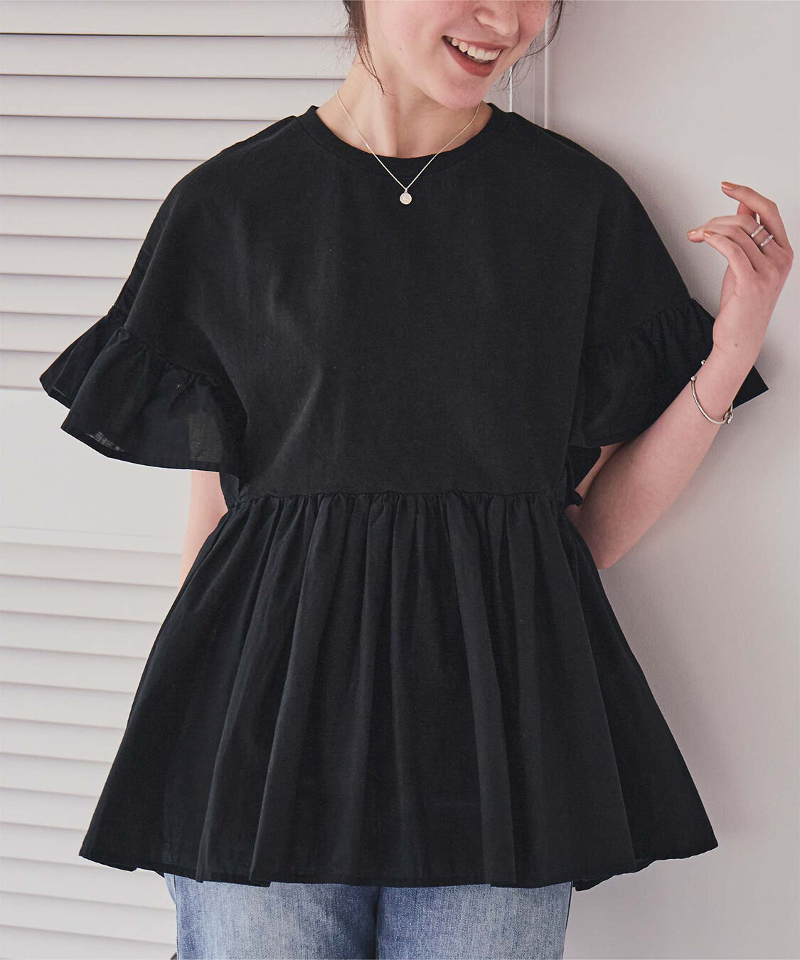 titivate「ｷﾞｬｻﾞｰﾍﾟﾌﾟﾗﾑﾄﾞｯｷﾝｸﾞﾄｯﾌﾟｽ」|Tシャツ・カットソー|