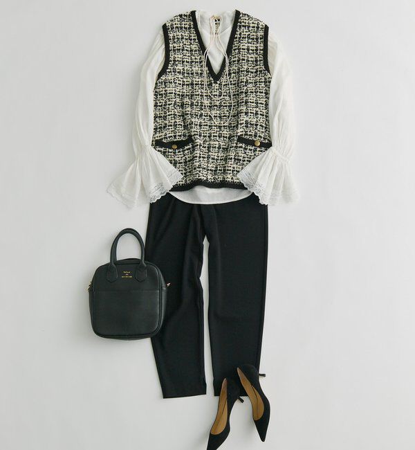  「フレアレースカフスブラウス」|プルオーバー|