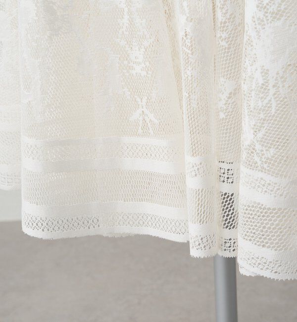  「【手洗い可能】成形レース スカート」|スカート|