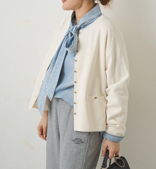  「【手洗い可能】ミラノリブニットカーディガン」|ニット・セーター|