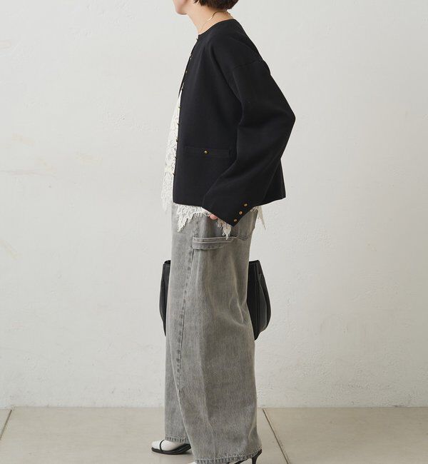  「【手洗い可能】ミラノリブニットカーディガン」|ニット・セーター|