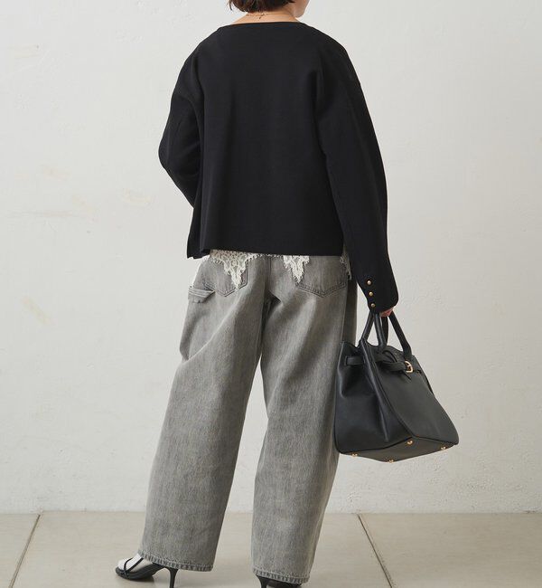  「【手洗い可能】ミラノリブニットカーディガン」|ニット・セーター|