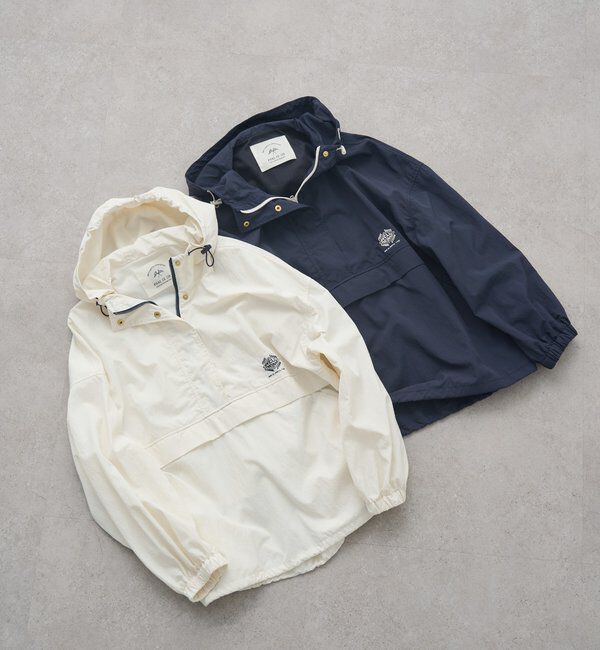  「【F&B】撥水リサイクルナイロンアノラックパーカー」|アウトドア|