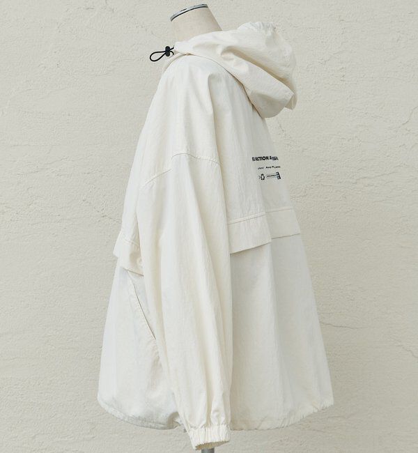  「【F&B】撥水リサイクルナイロンアノラックパーカー」|アウトドア|