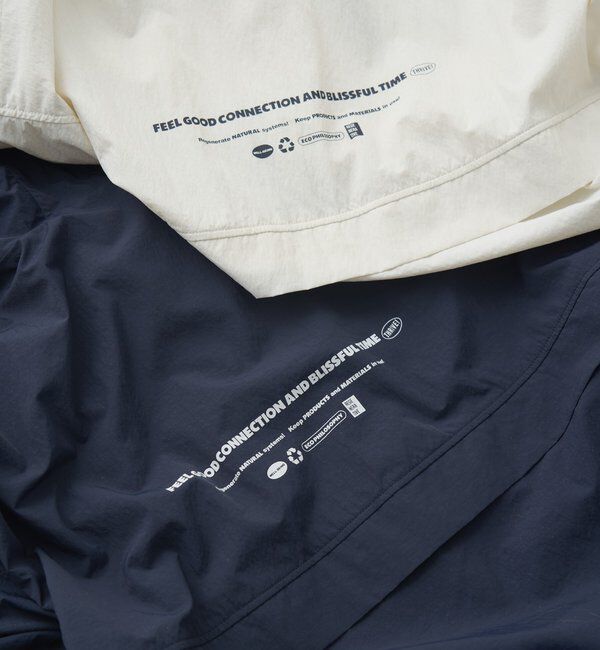  「【F&B】撥水リサイクルナイロンアノラックパーカー」|アウトドア|