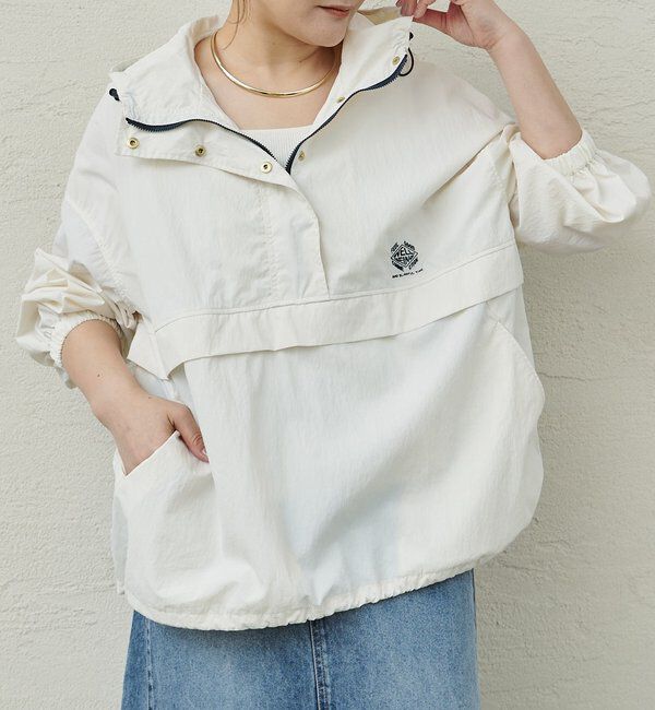  「【F&B】撥水リサイクルナイロンアノラックパーカー」|アウトドア|