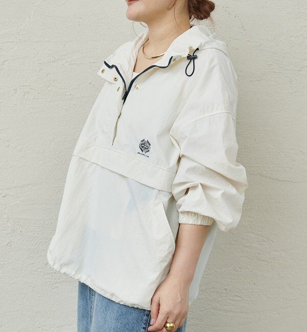  「【F&B】撥水リサイクルナイロンアノラックパーカー」|アウトドア|