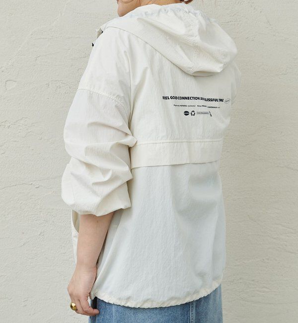  「【F&B】撥水リサイクルナイロンアノラックパーカー」|アウトドア|