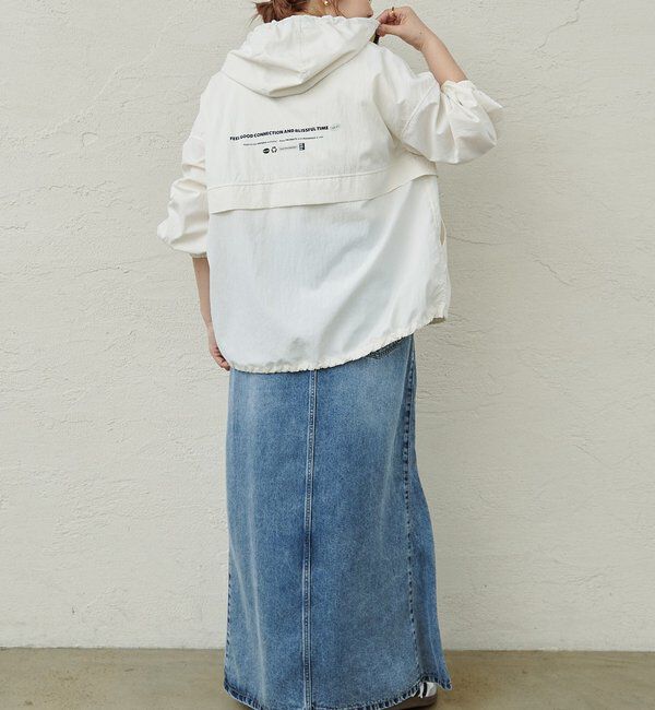  「【F&B】撥水リサイクルナイロンアノラックパーカー」|アウトドア|