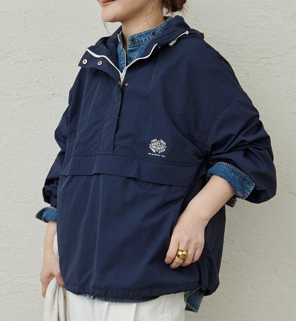  「【F&B】撥水リサイクルナイロンアノラックパーカー」|アウトドア|