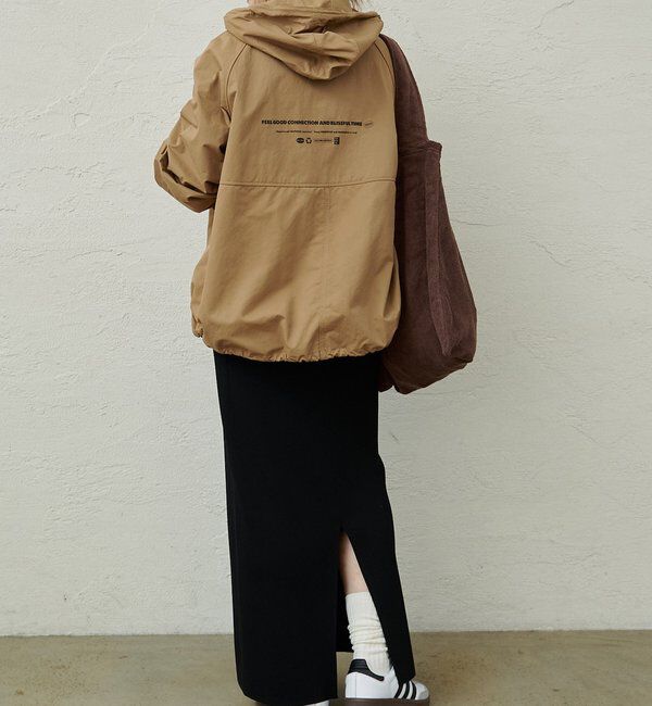  「【F&B】撥水リサイクルナイロンマウンテンパーカー」|アウトドア|