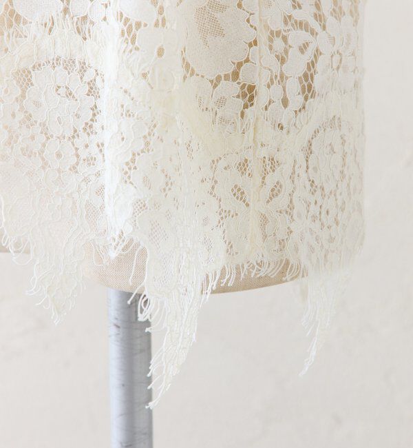  「フラワーモチーフレースキャミ」|キャミソール|