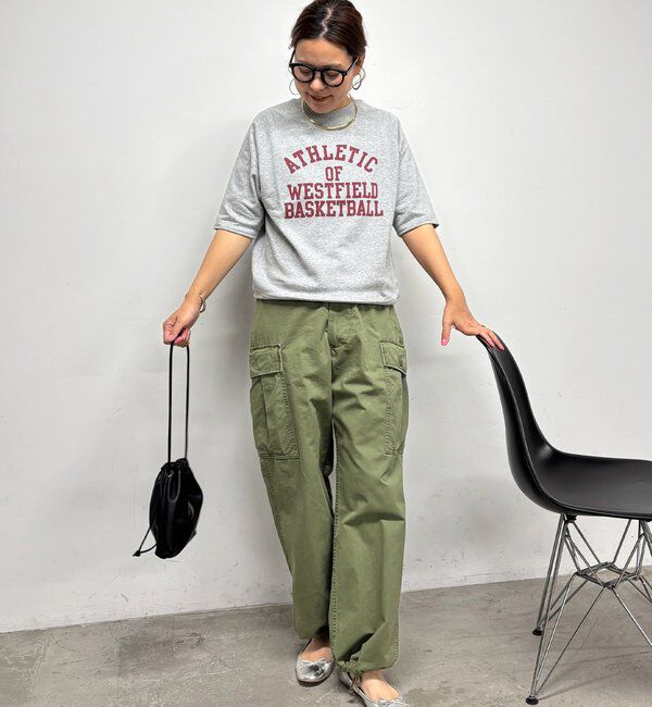  「【＠remi_usus企画】カレッジロゴミニ裏毛スウェットT」|プルオーバー|