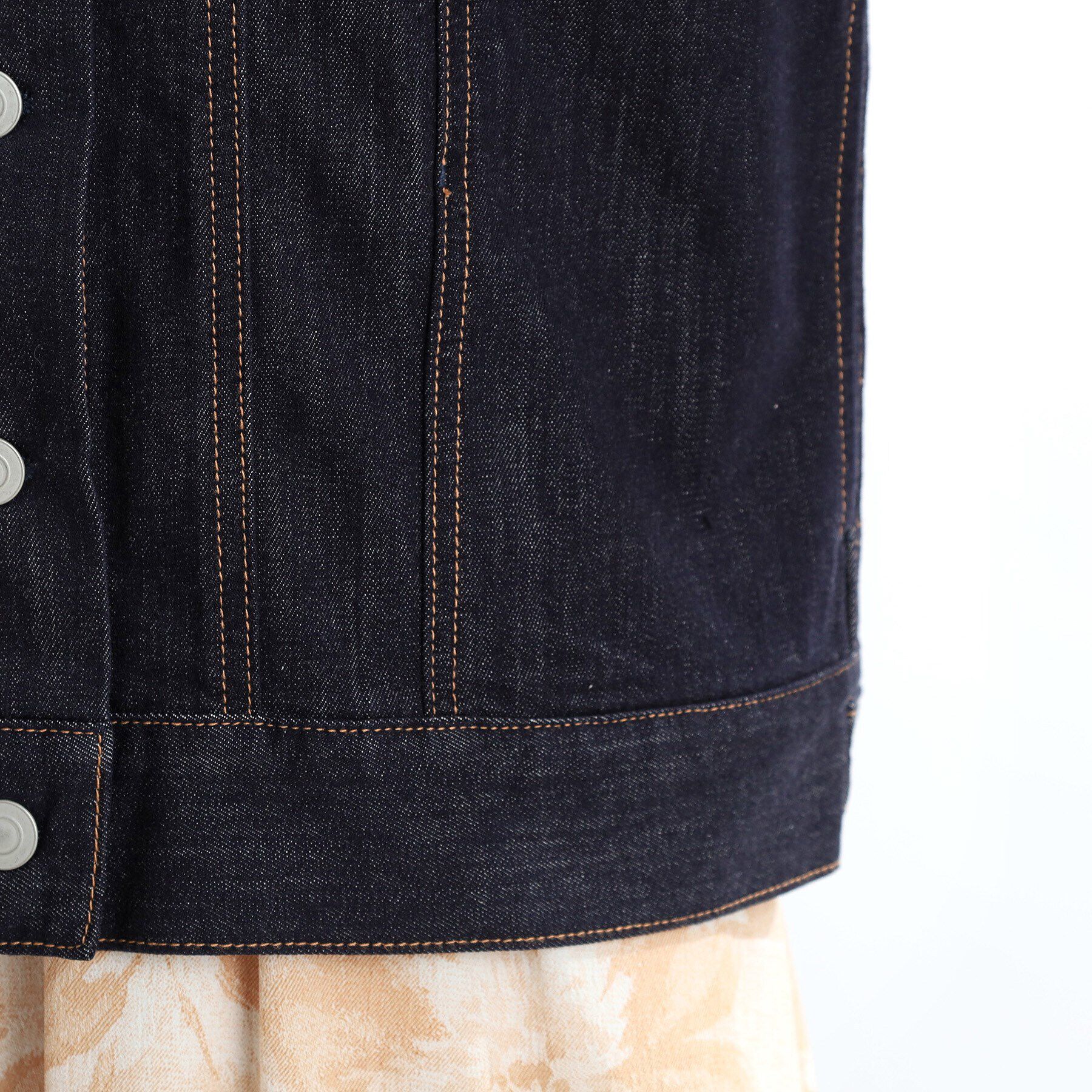 Reflect「【手洗い可】スタンダードデニムジャケット」|デニムジャケット|