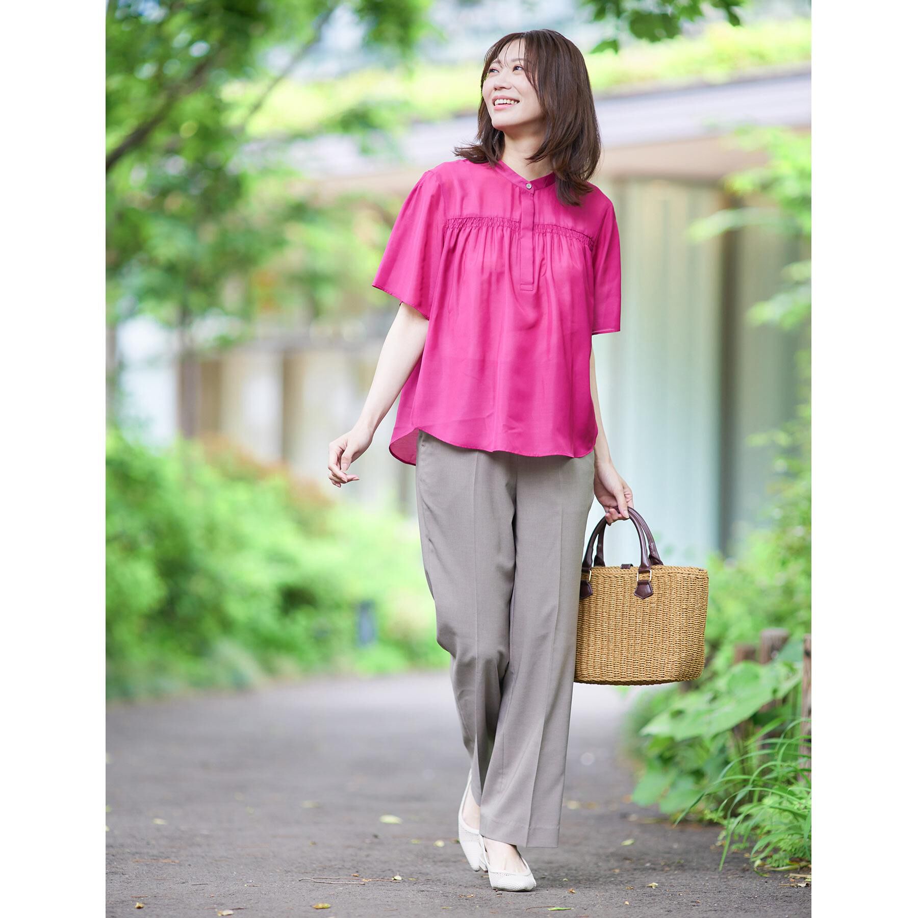 Reflect「【夏SALE／しっかり収納／ショルダー付き】雑材バッグ」|トートバッグ|