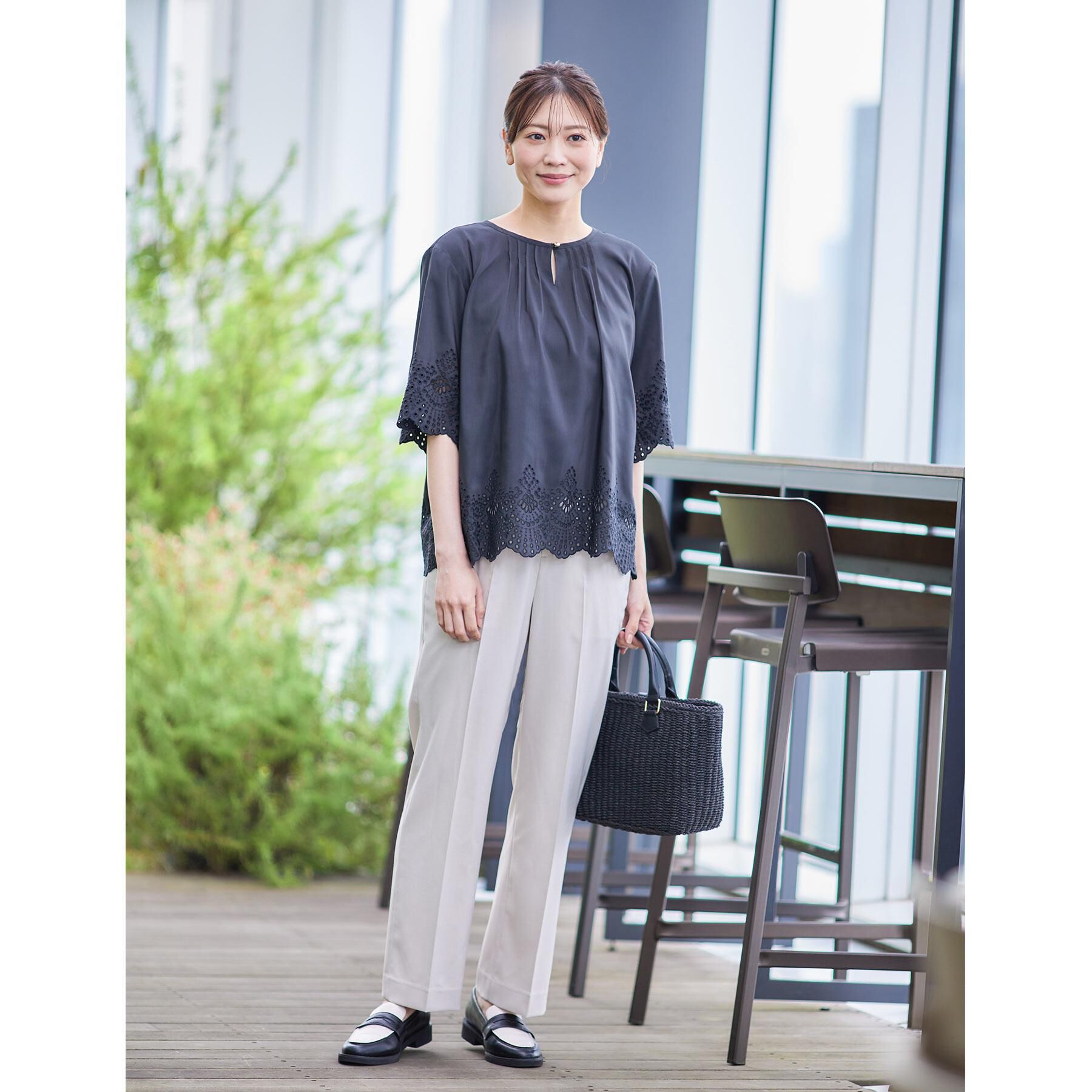 Reflect「【夏SALE／しっかり収納／ショルダー付き】雑材バッグ」|トートバッグ|