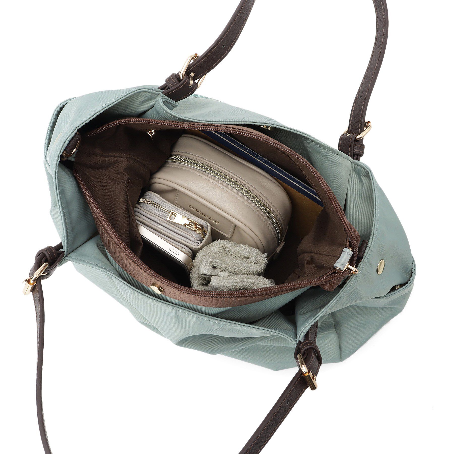 Reflect「【3WAY／しっかり収納／インナーバッグ入り／ショルダー付き】ナイロンバッグ」|ショルダー・メッセンジャー|