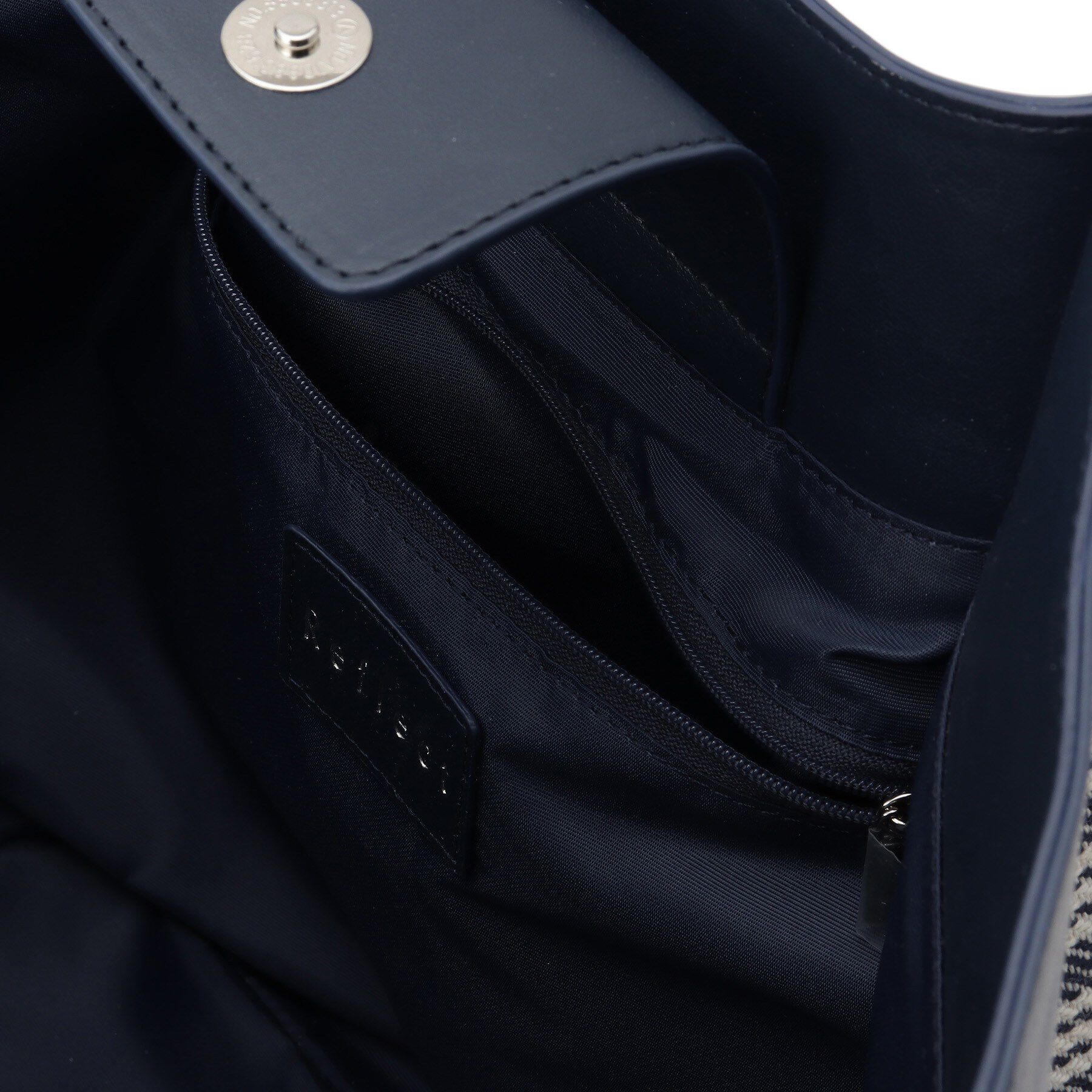 Reflect「【しっかり容量◎】キャンバス地ボーダートートバッグ」|トートバッグ|