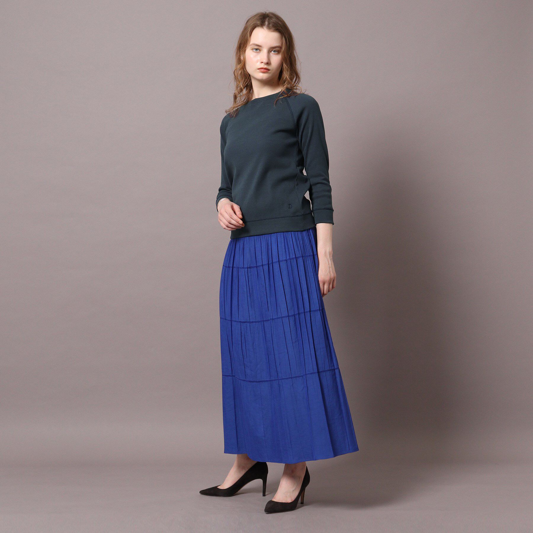 DRESSTERIOR「ラグランスリーブコットンプルオーバー」|パーカー|