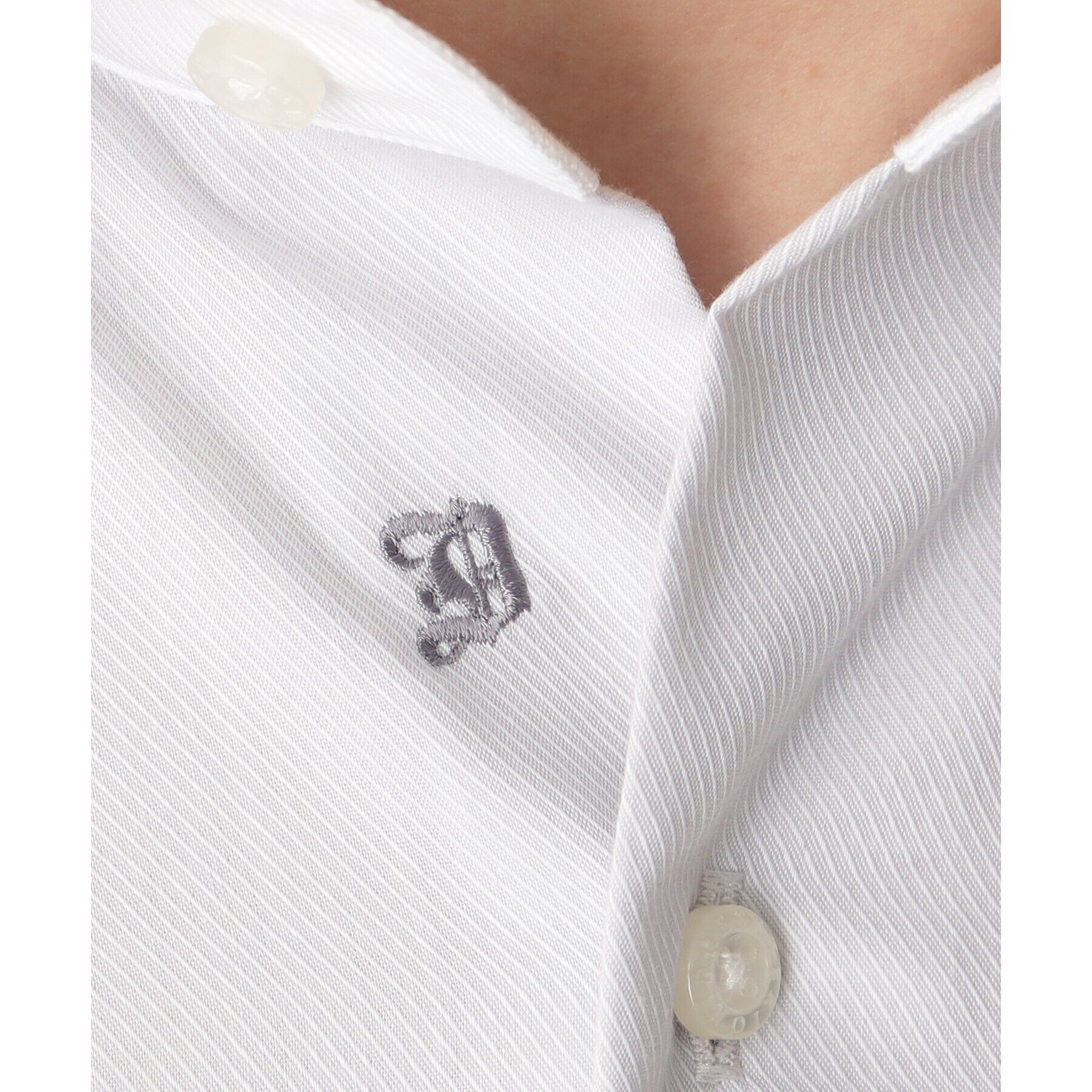 DRESSTERIOR「ワイドカラー クレリックシャツ」|シャツ・ブラウス|