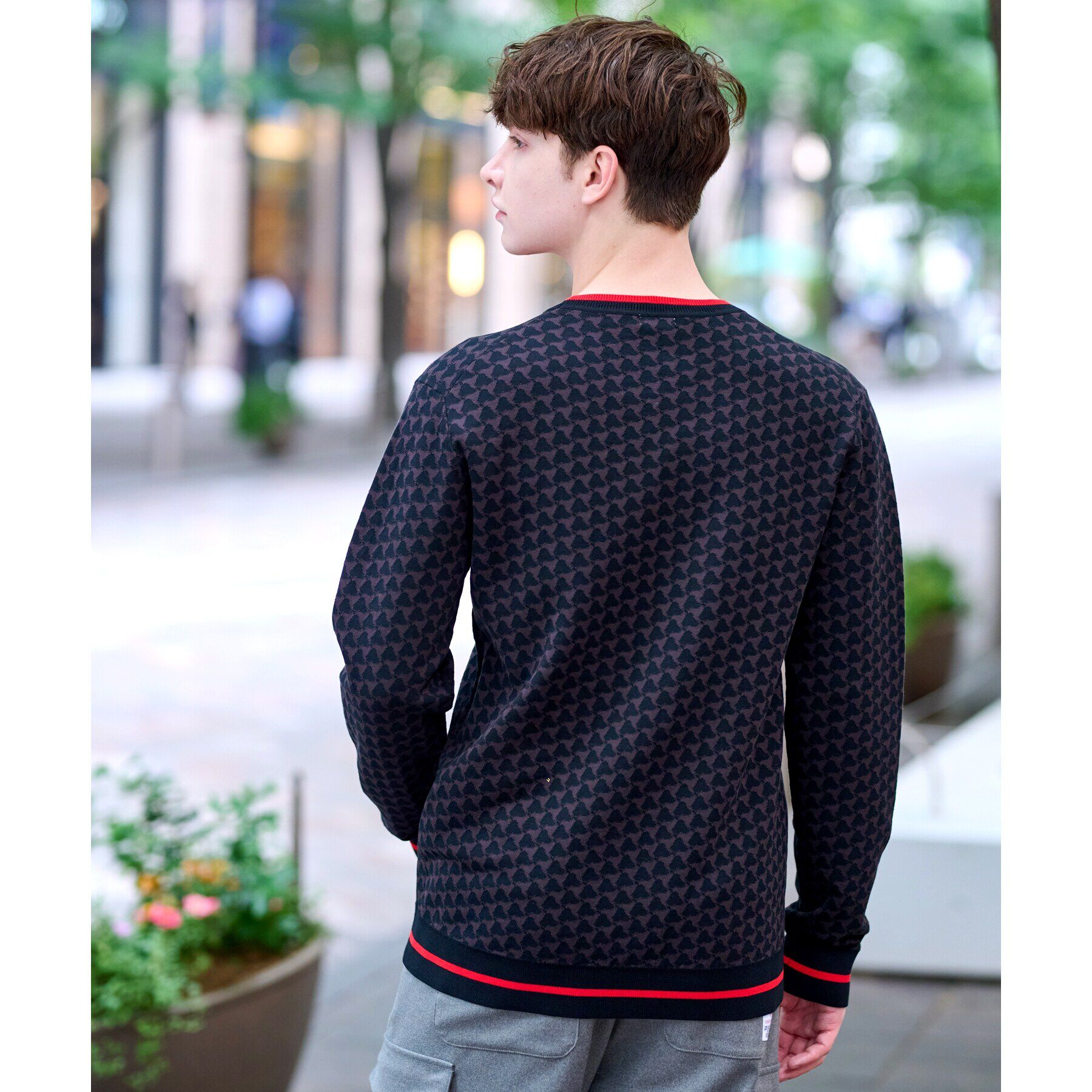 DRESSTERIOR「トリニティジャカードニット」|ニット・セーター|