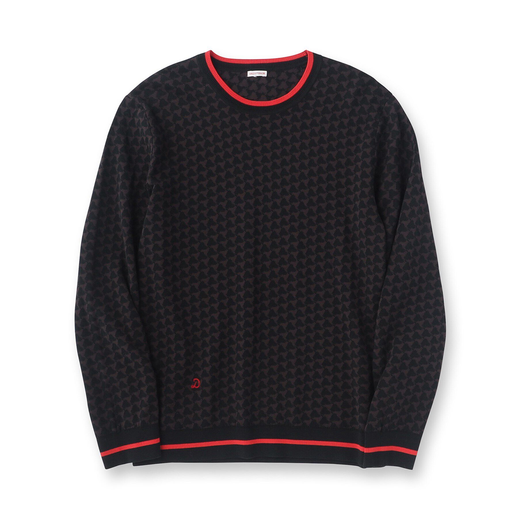 DRESSTERIOR「トリニティジャカードニット」|ニット・セーター|