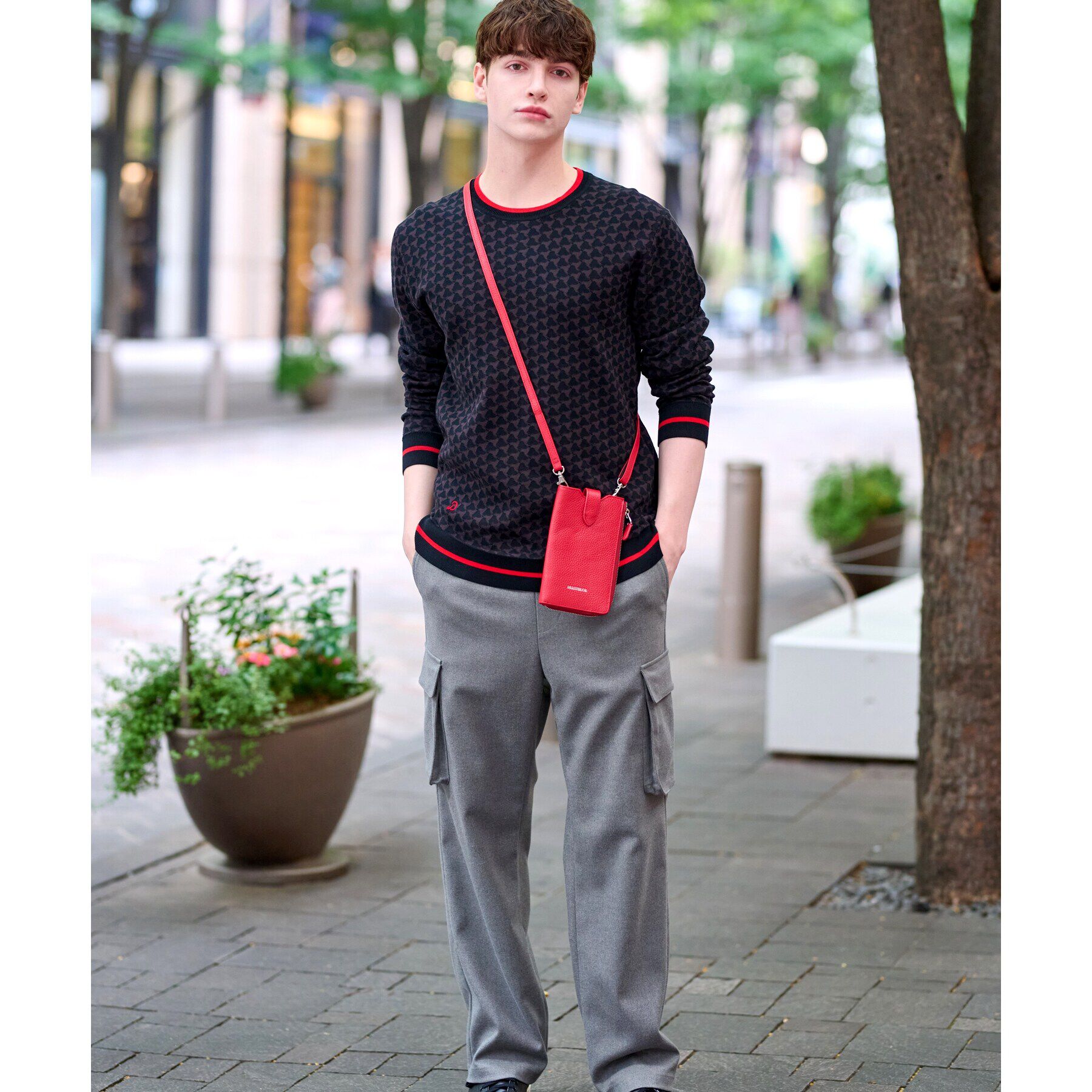 DRESSTERIOR「トリニティジャカードニット」|ニット・セーター|