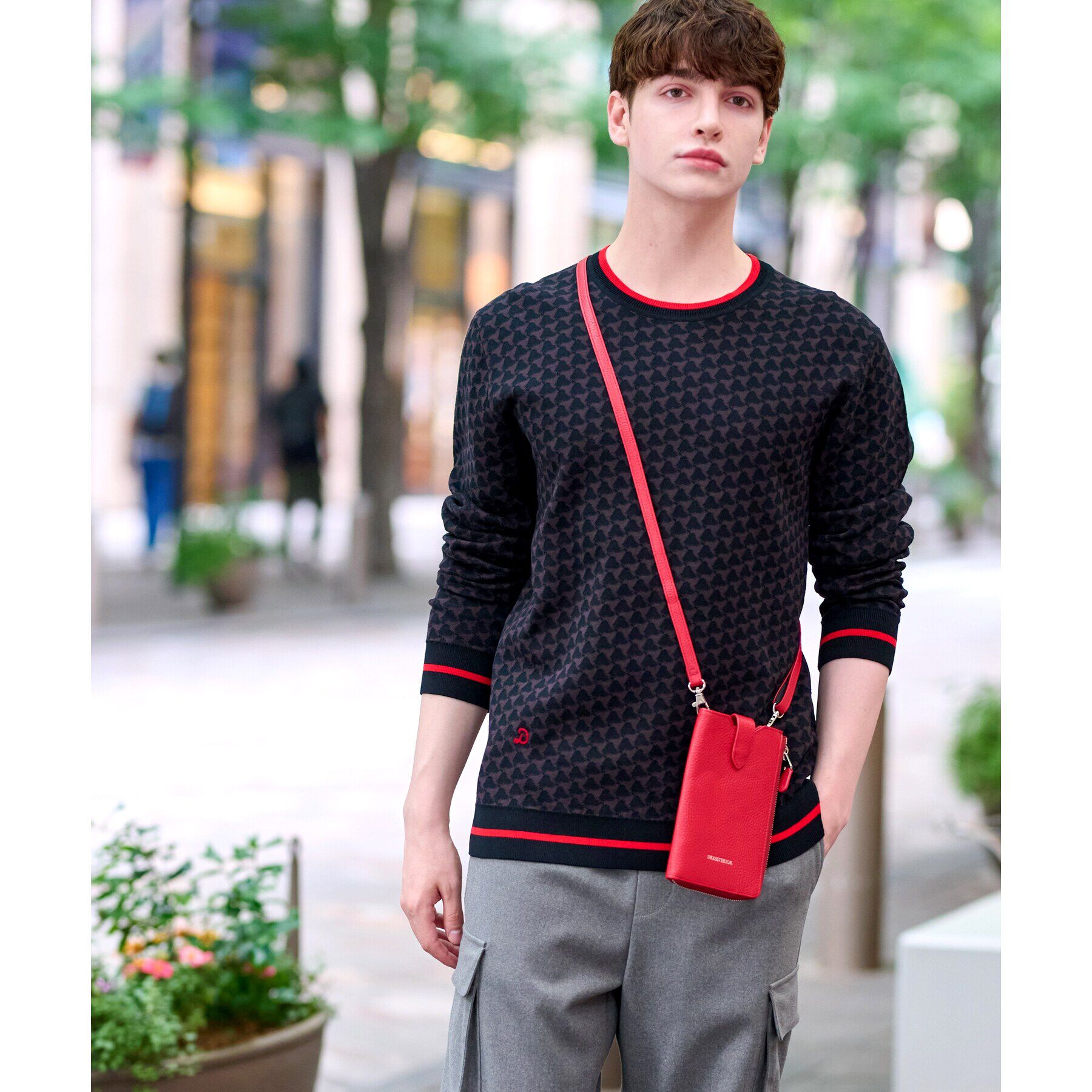 DRESSTERIOR「トリニティジャカードニット」|ニット・セーター|