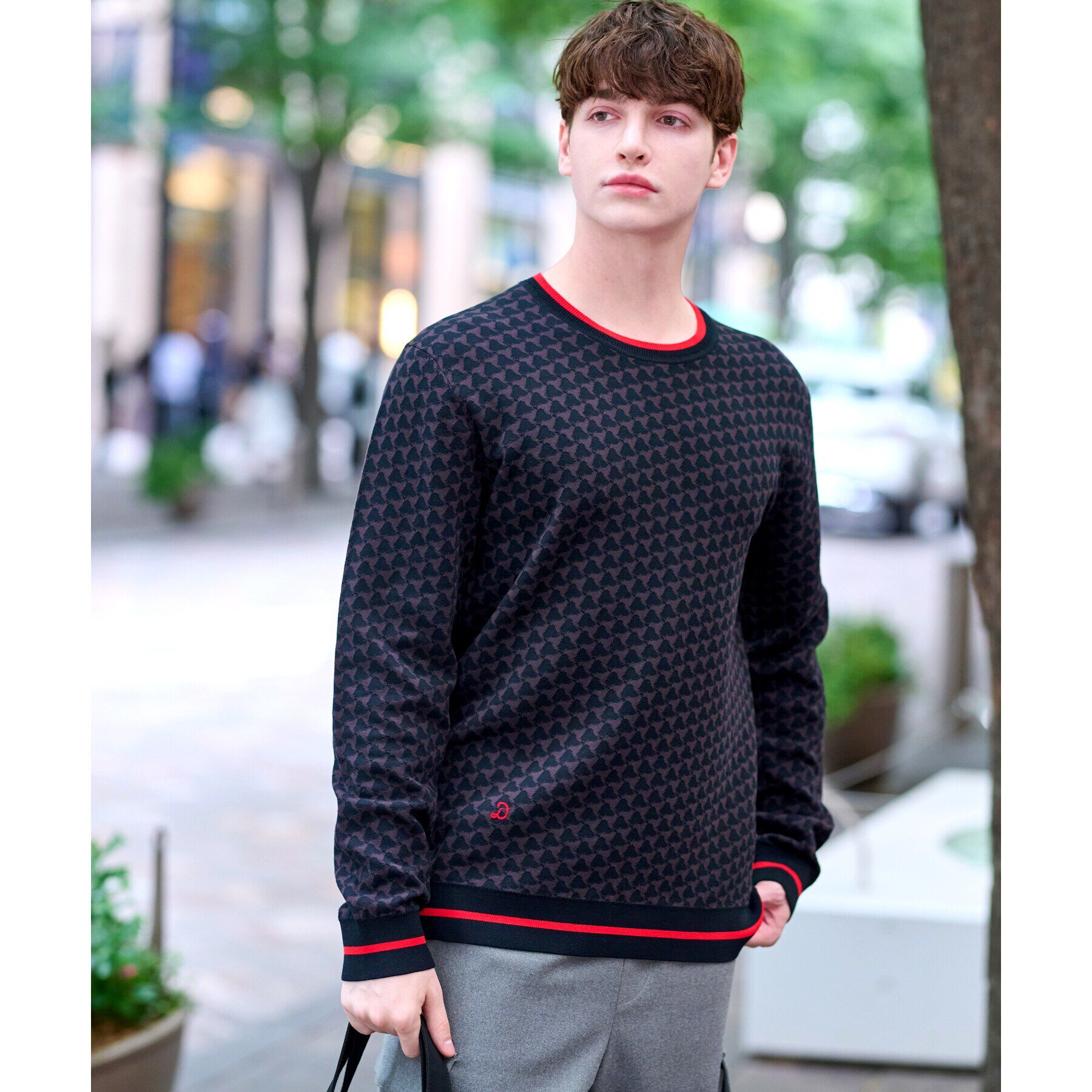 DRESSTERIOR「トリニティジャカードニット」|ニット・セーター|