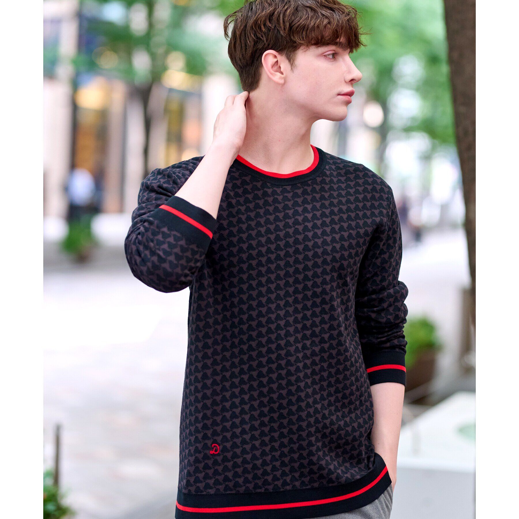 DRESSTERIOR「トリニティジャカードニット」|ニット・セーター|